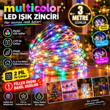 MixmioLife Peri LED 3 Metre 3 Kademeli Fonksiyonlu Pilli