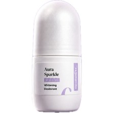 Cosmolive Aura Sparkle Koltuk Altı Beyazlatıcı Roll On Deodorant Kararma Görünümüne Karşı 48 Saat Koruma