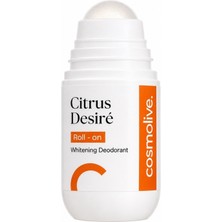 Cosmolive Citrus Desiré Koltuk Altı Beyazlatıcı Roll On Deodorant Kararma Görünümüne Karşı 48 Saat Koruma