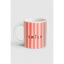 Kupera Smile Şeritli Kupa