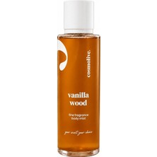 Cosmolive Vücut Spreyi Body Mist | Bare Vanilla | Nemlendirici | Parfüm Kokusu | Kadın | Vanilla Wood