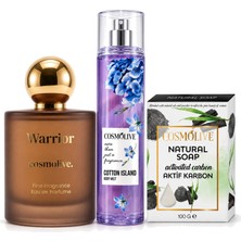 La Aurora Theraphy Natural Invictus Warrior & Scandalous Cotton Island & Saç Anneler Günü Hediye Seti