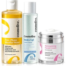 Cosmolive Çift Fazlı Makyaj & Toniği Dermatolojik Onaylı & Anneler Günü Hediye Seti