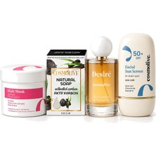 Cosmolive Maskesi & Saç & Desire Paradoxe & %100 Spf Anneler Günü Hediye Seti