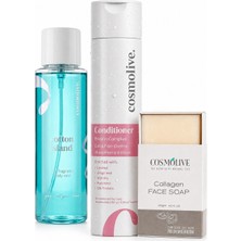 Cosmolive Scandalous Cotton Island & Protein Kompleksi & Kolajen Anneler Günü Hediye Seti