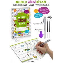 Blueb Oluklu Çizgi Kitabı / Uçan Sihirli Kalem ve Kalem Tutucu Hediyeli 3+