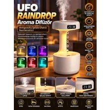 Azurtech Y Nemlendirici Aroma Difüzör Şelale Efektli LED Işıklı Hava Nemlendirici