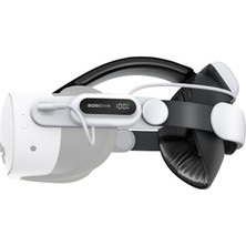 Bobovr E3 Pro Quest 3/3s Bataryalı Baş Bandı "bataryayı Değiştir, Vr'a Ara Vermeden Devam Et"