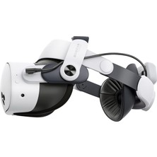 Bobovr M3 Pro Quest 3/3s Bataryalı Vr Baş Bandı "bataryayı Değiştirip Vr'a Devam Edin"