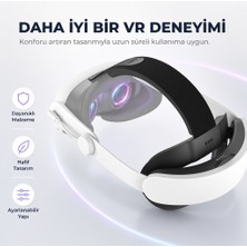 Kiwi Design Kıwı Design Bataryalı Head Strap "yüz Baskısını Azaltan Dengeli Tasarım"