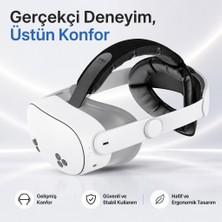 Kiwi Design Kıwı Design Vr Baş Bandı "yarı Yatar Pozisyonda Baskısız Kullanım"