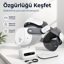 Bobovr Bataryalı Vr Başlığı "manyetik Bataryayı Değiştirip Oyuna Devam Edin"