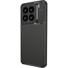 Mi 15 Kılıf Auto Focus Karbon Kapak - Siyah