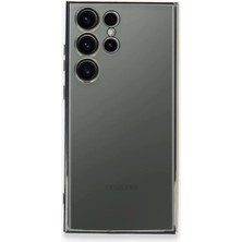 Samsung Galaxy S23 Ultra Kılıf Lensli Silikon - Gold