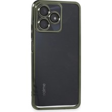 Realme C53 Kılıf Lensli Silikon - Yeşil