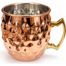 The Gencoo Bakır Kupa Bardak ALK6423
