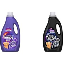 Merfi Store Sıvı Bakım Deterjanı Tüm Renkler 50 Yıkama 2500 ml + Yumoş Sıvı Bakım Deterjanı Siyah 50 Yıkama 2500 ml