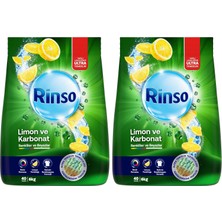 Merfi Store Toz Çamaşır Deterjanı Limon ve Karbonat Renkliler ve Beyazlar Için 6 kg (2 Paketi)