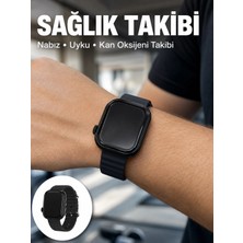 Pamukia 3 Kordonlu Akıllı Saat Bluetooth Arama ve Akıllı Bildirim Destekli