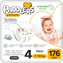Merfi Store Protection Bebek Bezi 4 Numara (176 Adet) Bakım Seti