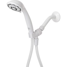 Merfi Store Serene 7,62 cm (7,62 Cm) El Duş Başlığı, 3 Sprey Ayarlı, Beyaz