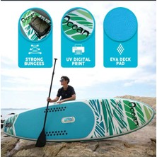 Merfi Store Funwater Ocean Şişme Sup Board/stand Up/paddle Board 350X85X15 cm 3yıl Garantili Turkuaz