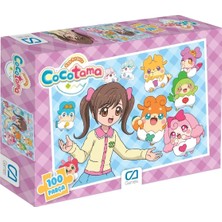 Merfi Store Cocotama Lisanslı 100 Parça 34X24CM Çocuk Puzzle Yapboz Serisi