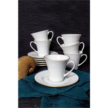Merfi Store Gural Porselen Güral Porselen Bahar Dalı 02 Çay Fincan Takımı BHD02CT23
