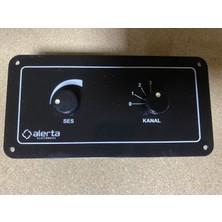 Alerta Elektronik Ses ve Kanal Seçim Kontrol Paneli