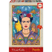 Merfi Store Frida Kahlo | Yetişkinler Için 1500 Parça Yapboz. Ölçüler: 85 cm x 60 Cm. 14 Yaşında (19943)
