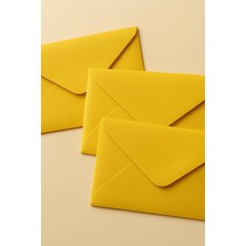 Merfi Store Minik Zarf, 7x9 cm 50 Adet (Sari) 7 x 9
