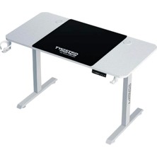 Merfi Store TM-PARADOX120-W Oyuncu Masası - Beyaz, Yükseklik Ayarlı