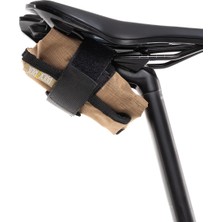 Merfi Store Blossom Sele Altı Bikepacking Bisiklet Rulo Çantası -3 Cepli Su Sızdırmaz ve Kir Tutmaz Kumaş- Dağ,şehir, Tur, Yol, Gravel Bisikletlerine Uygun - Süper Hafif - Fonksiyonel ve 0,5l Kahverengi