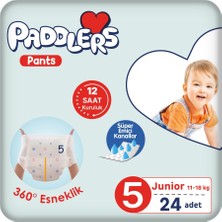 Merfi Store Külot Bebek Bezi 5 Numara Junior 24 Adet (11-18 Kg) Eko Paket