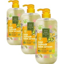 Merfi Store Eyüp Sabri Tuncer Doğal Zeytinyağlı Bebek Şampuanı (600 Ml) (3 Paketi)