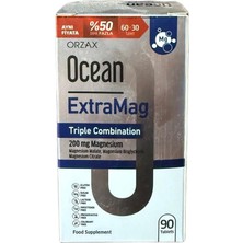Merfi Store Ocean Extramag Magnezyum Takviyesi 90 Tablet