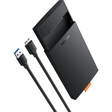 Merfi Store 2.5 Inch Sata USB 3.0 Hard Disk Kutusu, Siyah