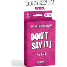 Merfi Store Don't Say It! Kız Kıza Yasaklı Kelime Oyunu