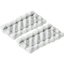 Merfi Store Home And Garden Küçük Yedek Mikrofiber Bez (Cam Temizleme Makinesi Glassvac Için, Cam ve Parlak Yüzeyler Için, 2 Adet)
