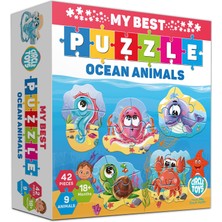 Merfi Store My Best Puzzle Ocean Animals