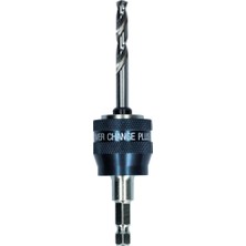 Merfi Store Professional Power Change Plus Adaptör (3/8 Inç Altıgen Yuva, Hss-G Matkap 7,15 x 85 Mm, Delik Testeresi Aksesuarı)