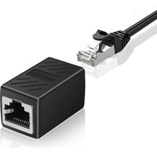 Merfi Store 0846 Gigabit CA55 6 Kablo Ekleyici Uzatma Uzatıcı RJ45 Birleştirici Ara Adsl Iletim Hız Desteği 1000 Mbps Ağ Kablosunu Genişletmek Için Tasarlandı
