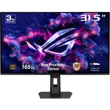 Merfi Store Rog Strix XG32UCDS 32 Inç 4K 165Hz OLED Gaming Monitör Qd-Oled