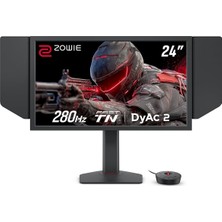 Merfi Store Zowie XL2546X+ 24.1'' Fhd, 280Hz, Dyac+ Teknolojisi, Fast Tn Panel, 3x HDMI + Displayport, S-Switch, Pivot, Gecikmesiz Rekabetçi Oyun Performansı, E-Spor Monitörü