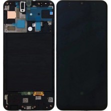 Samsung Galaxy A30 Siyah Çıtalı LCD Ekran