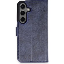 Samsung Galaxy S24 Kılıf Trend S Plus Kapaklı Kılıf - Lacivert
