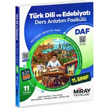 Miray Yayınları Miray 11. Sınıf Türk Dili ve Edebiyatı Daf Ders Anlatım Fasikülleri (2026)