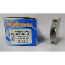 Gunsan Günsan (Osg 160-10) 10 Amper Otomatik Sigorta ( 5 Adet )