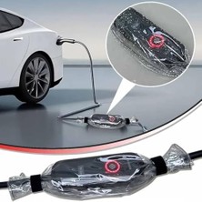 Esranın Dünyası Elektrikli Araç Şarj Adaptör Yağmur Koruma Brandası, Ev Şarj Adaptör Koruyucu 45-23CM