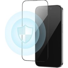 Başkenttekno Iphone 18 Pro Max Premium Darbe Emici Anti Statik Cam Ekran Koruyucu